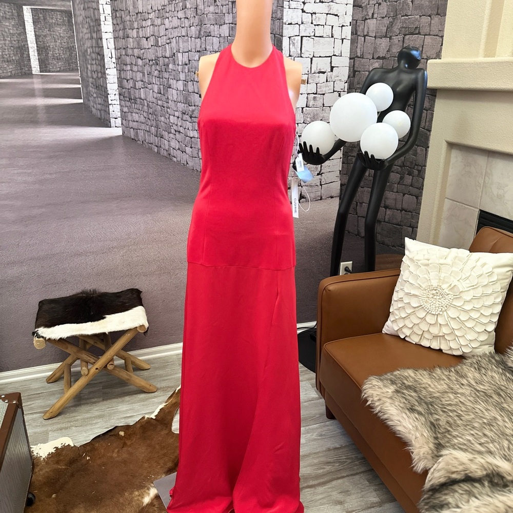 with tags Cushnie Red Gown Size 6